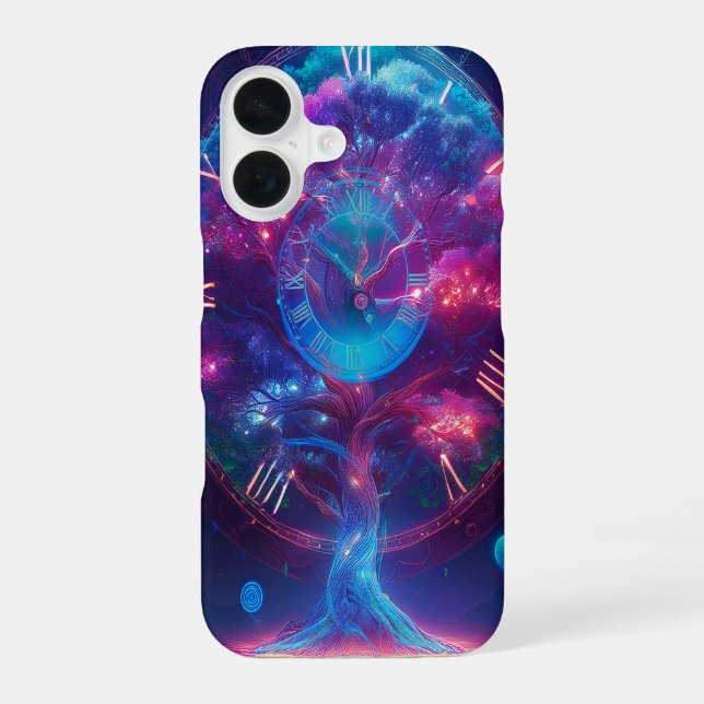 Tree of Time iPhone 16 Case (Back)
