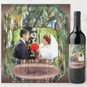 Tree of Tule Thank You OAX1 Wine Label