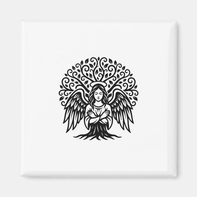 Tree of Wings Magnet  (Front)