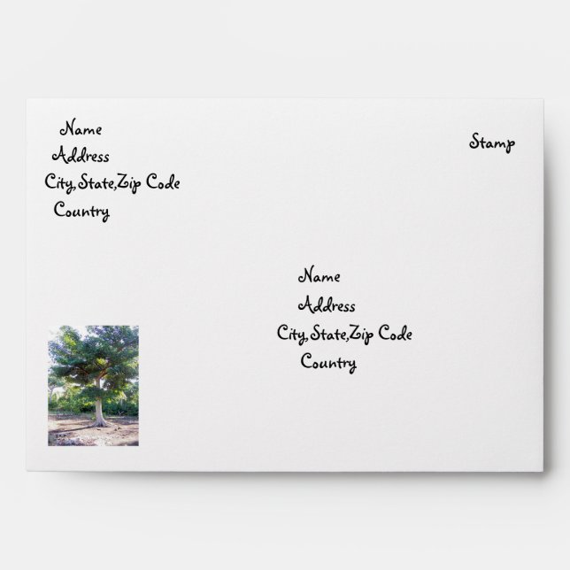 Tree of Wisdom-envelope Envelope (Front)