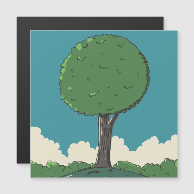 Tree on a hill (Front/Back)