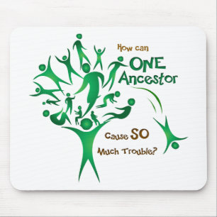 Tree One Ancestor Mouse Mat