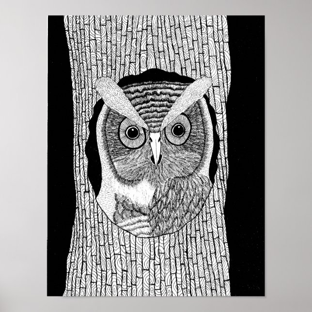 Tree Owl Poster (Front)