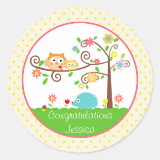 Tree Owl Stickers