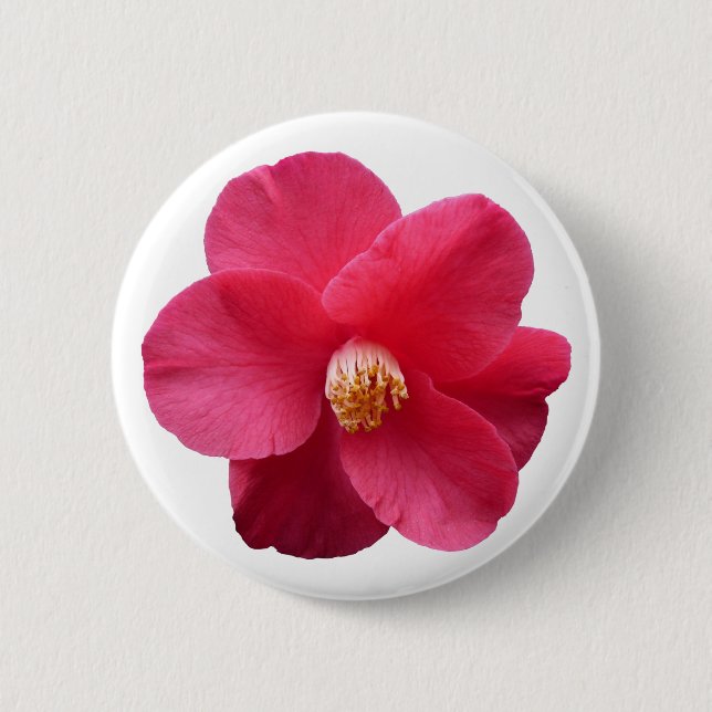 Tree Peony 6 Cm Round Badge (Front)