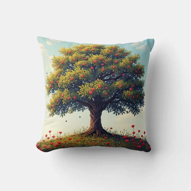 tree pillow cushion (Front)