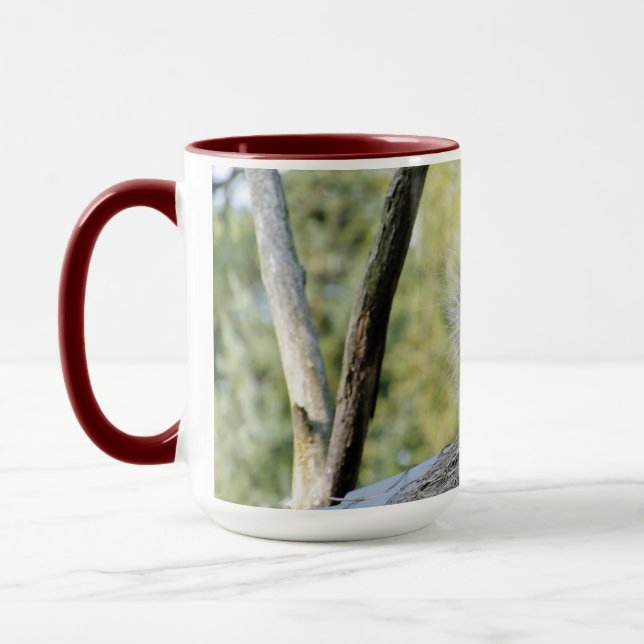 Tree Porcupine Mug (Left)