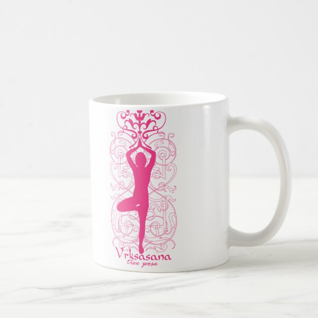 Tree Pose Coffee Mug (Right)