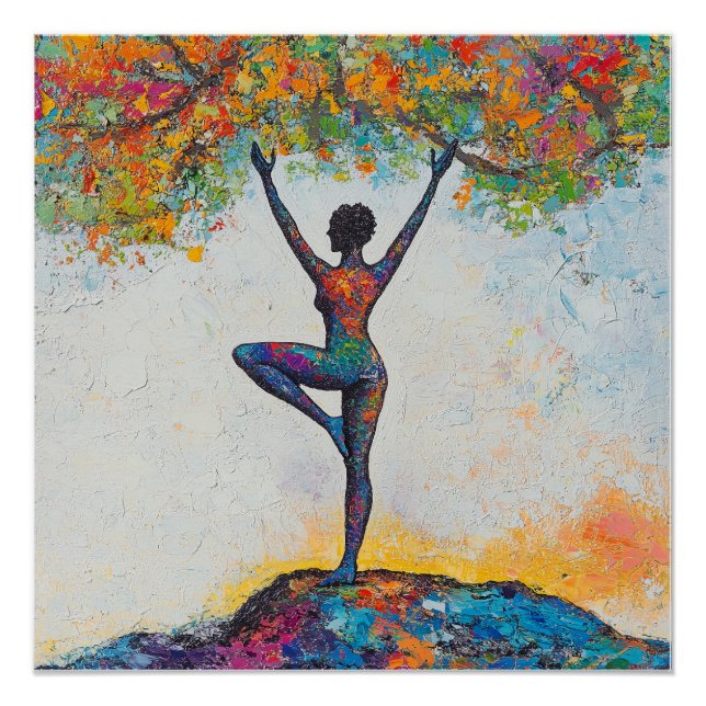 Tree Pose Poster (Front)