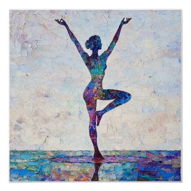 Tree Pose Poster (Front)