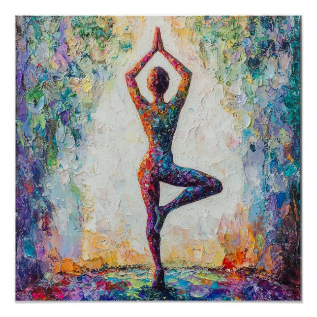 Tree Pose Poster (Front)