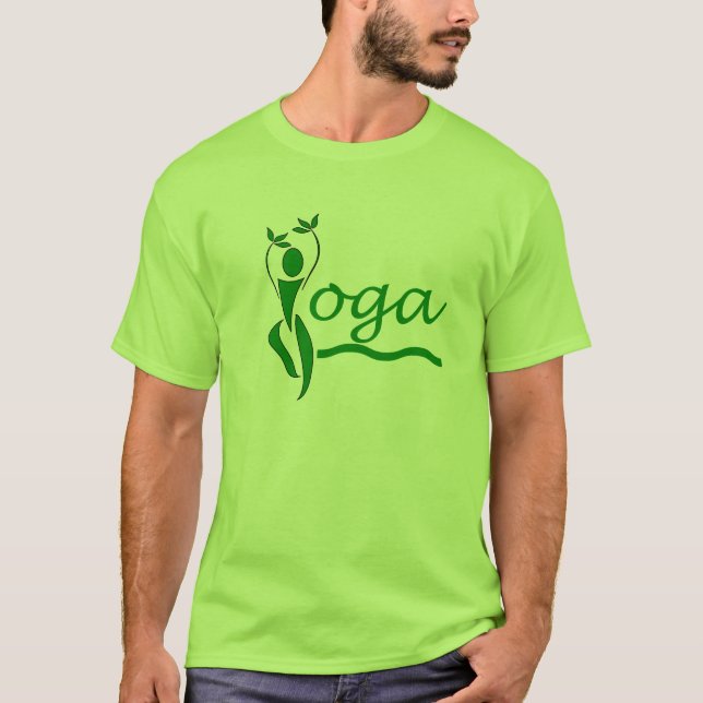 Tree Pose - Yoga Tee for Men (Front)