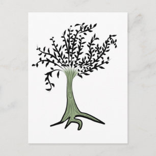tree postcard