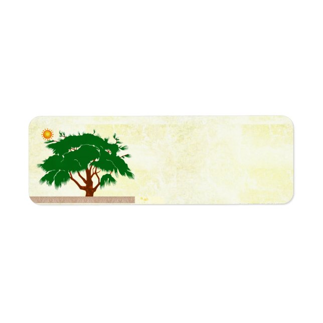Tree Return Address Label (Front)