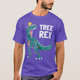 Tree Rex Christmas Xmas Dinosaur 1 T-Shirt