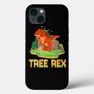 Tree Rex Dinosaur Christmas Tree Trex Christmas iPhone 13 Case