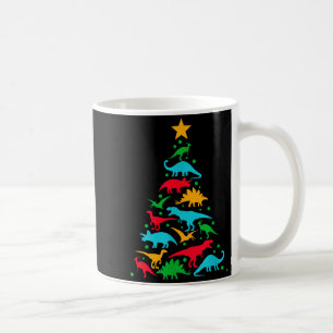 Tree Rex Dinosaur Dino Tree Christmas Tree Funny Coffee Mug