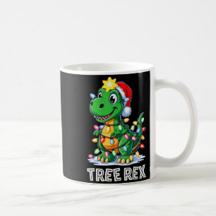 Tree Rex Funny Xmas T Rex Christmas Dinosaur Boys Coffee Mug