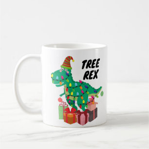 Tree Rex Xmas Funny Mug Gift