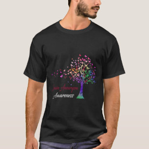 Tree Ribbon Brain Aneurysm Awareness T-Shirt