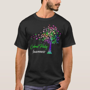 Tree Ribbon Cerebral Palsy Awareness T-Shirt