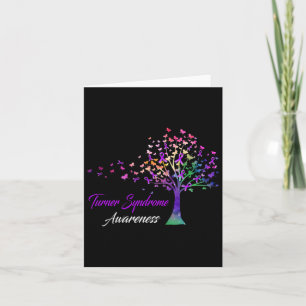 Tree Ribbon Turner Syndrome Awareness Card