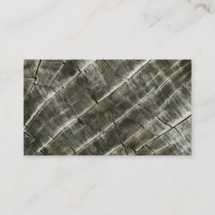 Tree Ring Wood Grain Texture Business Card