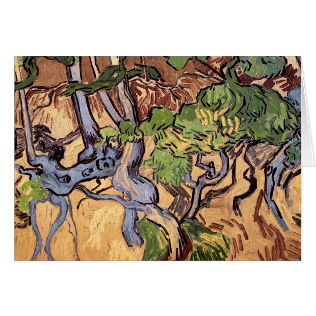 Tree Roots and Trunks (F816)Van Gogh Fine Art (Front Horizontal)