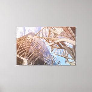 Tree Sculptures Canvas Print