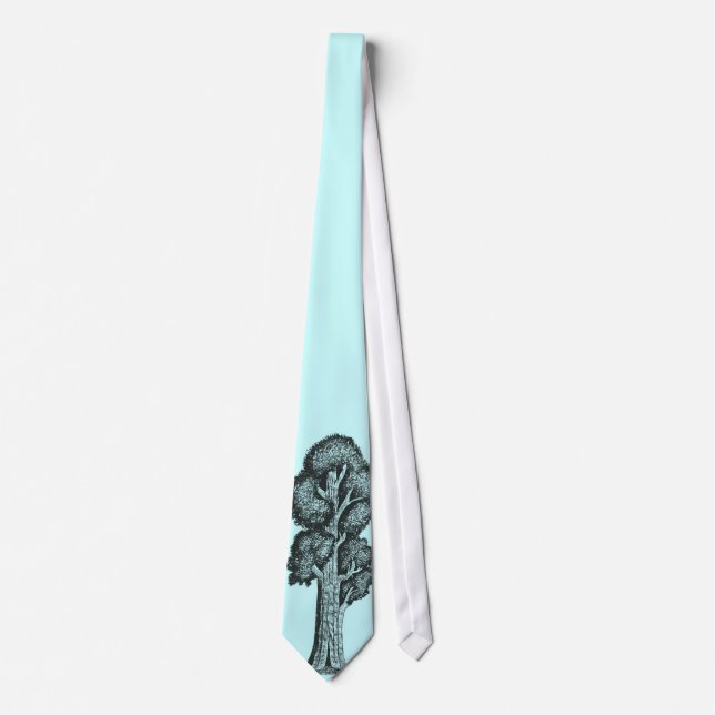 tree Sequoia tree Tie (Front)