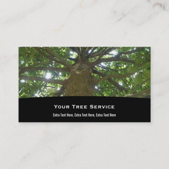 Tree Service Business Card 