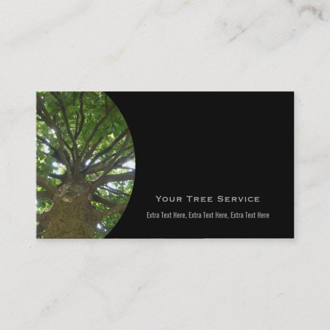 Tree Service Business Card (Front)