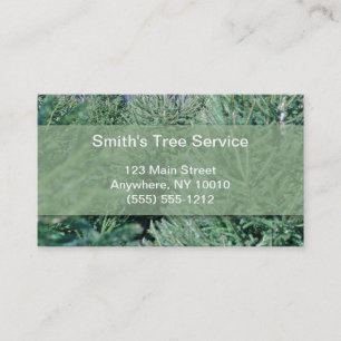 Tree Service Business Card