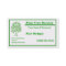 Tree Service Business Card