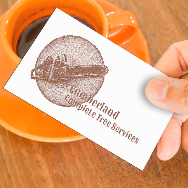 Tree Service Business Card Template (Creator Uploaded)