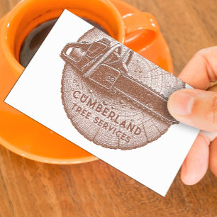 Tree Service Business Card Template