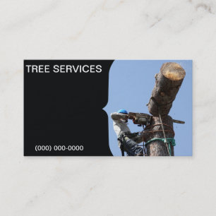 Tree Service Business Card Template