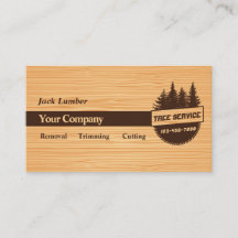 Tree Service Business Cards
