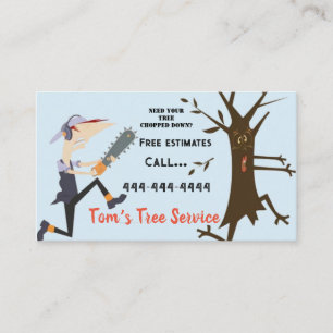 Tree Service II Business Card