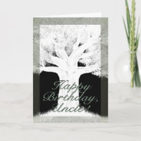 Tree Silhouette-Birthday