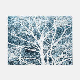 Tree silhouette doormat