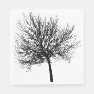 Tree Silhouette Napkin
