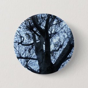 Tree Silhouette Photograph Button