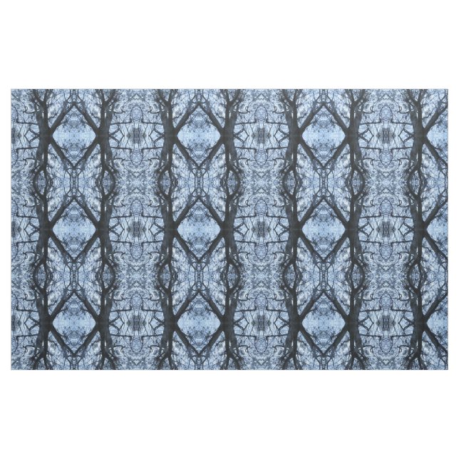 Tree Silhouette Photograph Patterned Fabric (Fat Quarter)