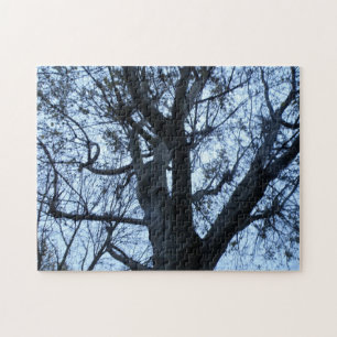 Tree Silhouette Photograph Puzzle