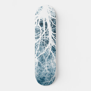 Tree silhouette skateboard