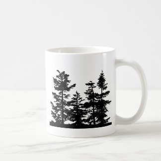 Tree Silhouettes Coffee Mug