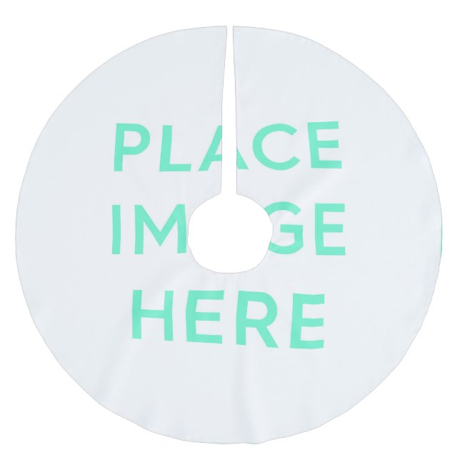 Tree Skirt, Brushed Polyester Brushed Polyester Tree Skirt (Front)