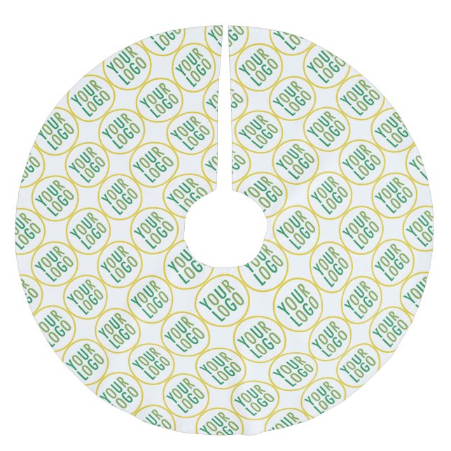 Tree Skirt Custom Logo Promotional Holiday Decor (Front)