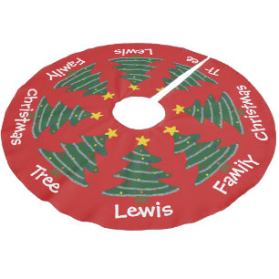 Tree Skirt - Personalised with Trees